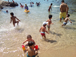 Photo de Plage Ravin des Lions (La Carriere) protégé par des falaises