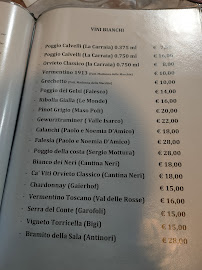 Menu du Il Frantoio di Lubriano à Lubriano