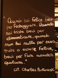 Menu du Rewine à Modica