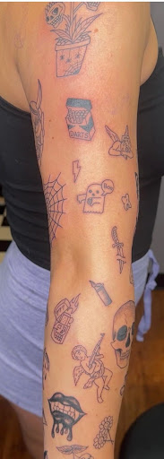 Explore rose tattoo idea, creative tattoo ideas in Wahiawa, available at Aloha Tattoo Co, - Wahiawa