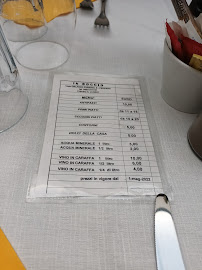 Menu / carte de In Boccio Srl à Ferrara