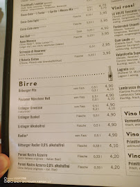 Menu / carte de L'Osteria Frankfurt Junghofstrasse à Frankfurt