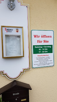 Menu du Gaststätte Poggenkrug à Dargun