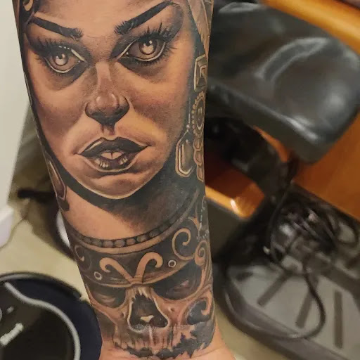 Explore voodoo tattoo ideas, creative tattoo ideas in Pahoa, available at Electric Jungle Tattoo