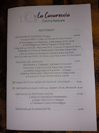 Carte du La Casareccia à Avigliano Umbro