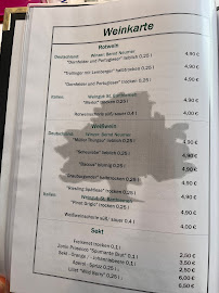 Carte du Grüner Baum à Buch