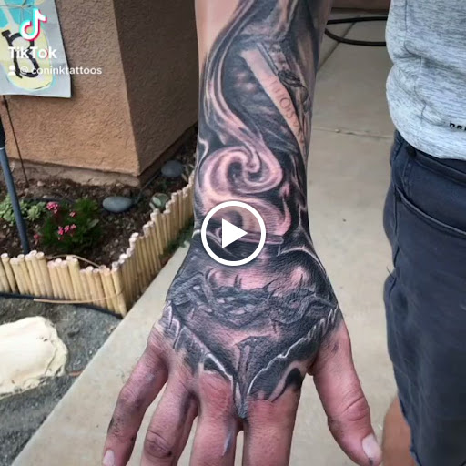 Explore straight line tattoo ideas, creative tattoo ideas in Murrieta, available at CON INK TATTOOS LLC