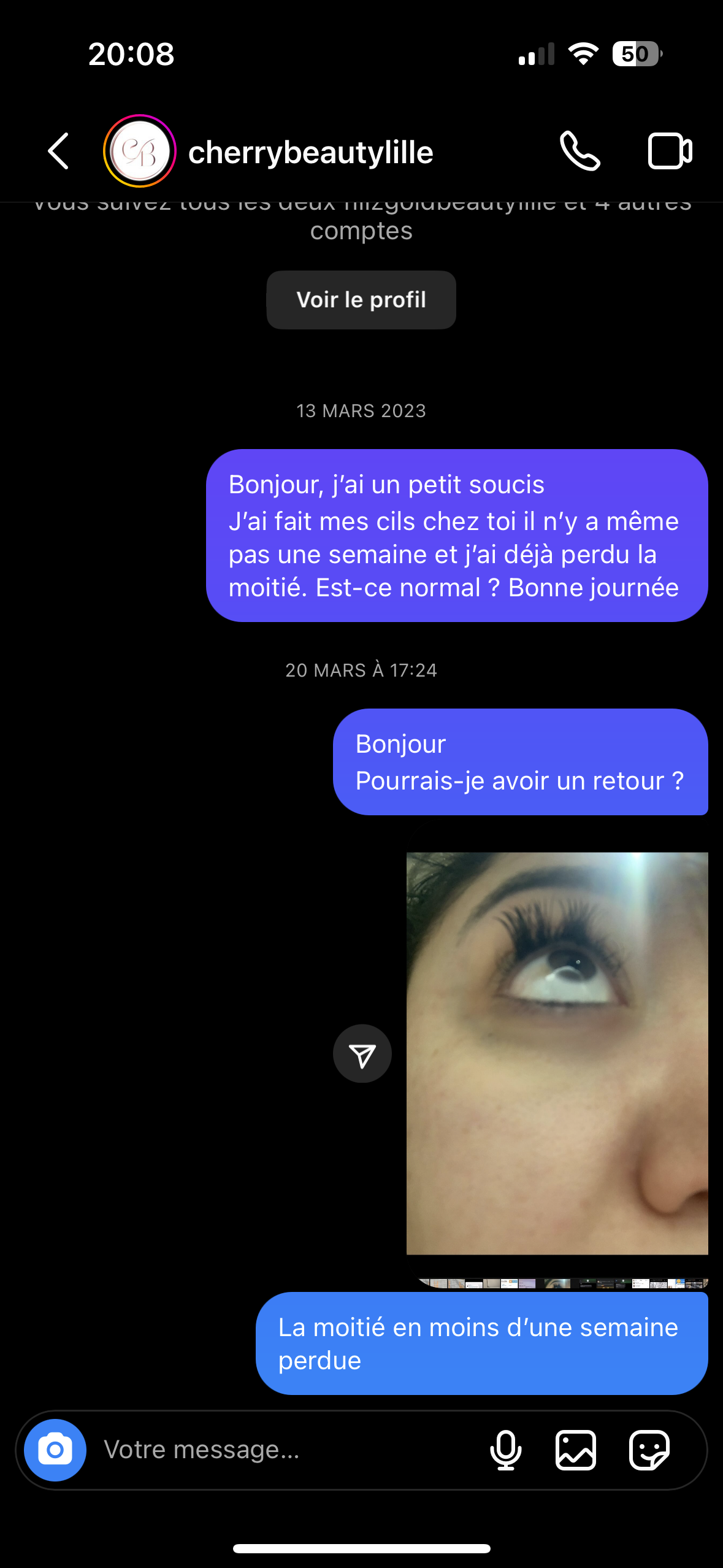 Photo n° 1 de l'avis de Sarah.r fait le 17/03/2024 à 19:10