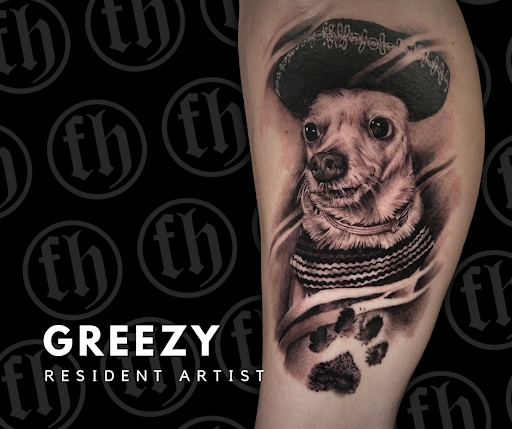 Explore tattoo ideas with writing, creative tattoo ideas in Kissimmee, available at Fallen Heroes Tattoo & Piercing (Florida)