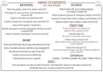 Ristorante La Cantoniera à Luzzara menu
