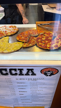 Focaccia à Bari menu