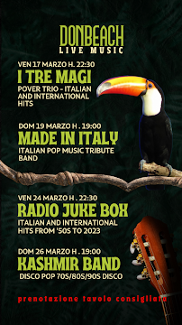 DON BEACH - M & M di Midolo Vincenzo e Montoneri Nicolò Snc à Avola carte