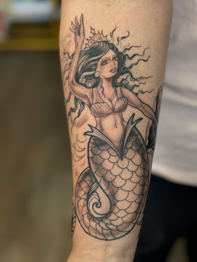 Explore skyrim tattoo ideas, creative tattoo ideas in Papillion, available at Moon Water Tattoo