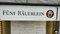 Fünf Bäuerlein à Landau menu
