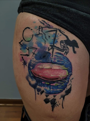 Explore throat tattoo ideas for males, creative tattoo ideas in Racine, available at Ink Affliction Tattoos & Prcng