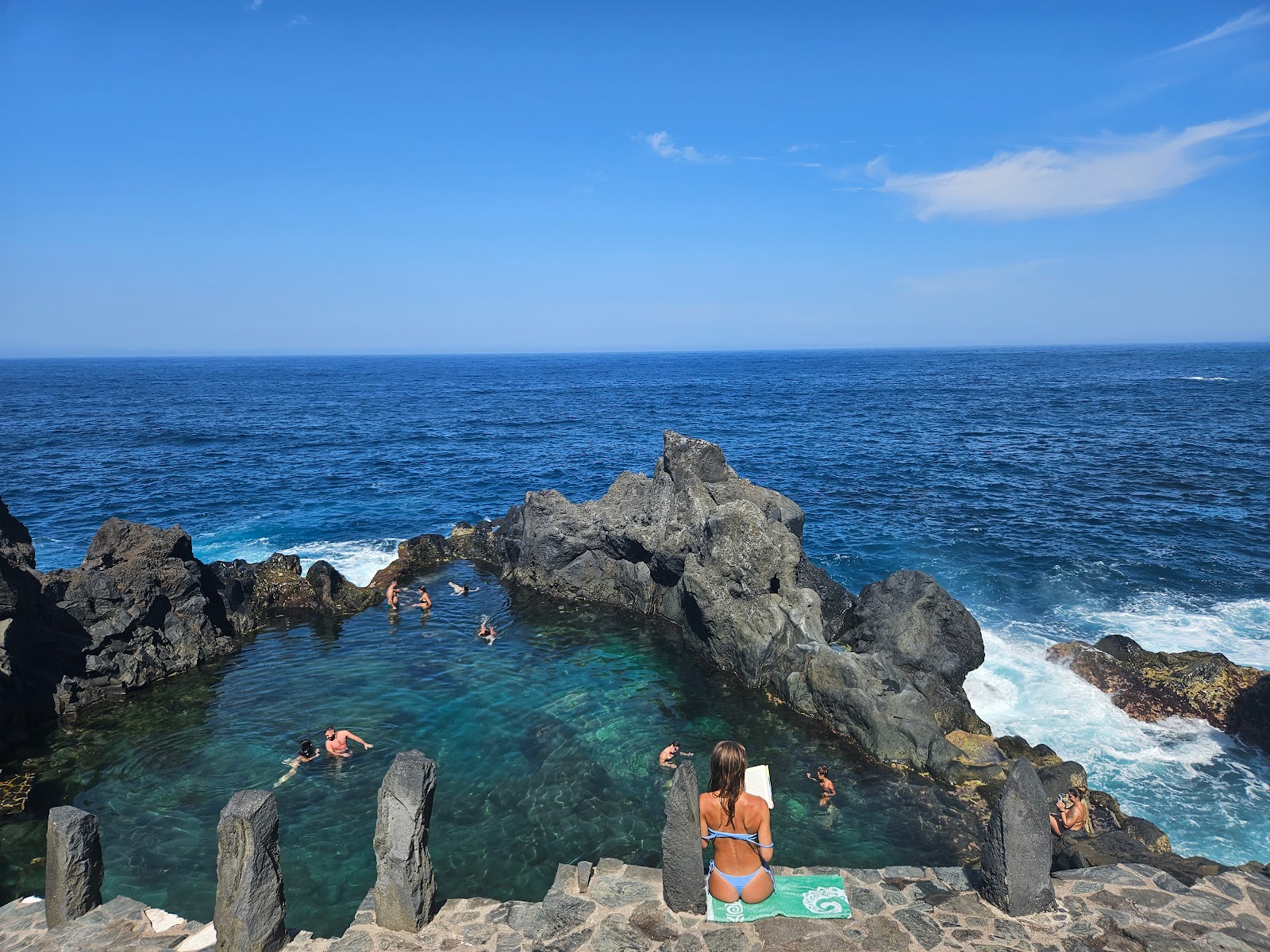Foto di Charco De La Laja Beach con una costa dritta