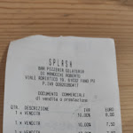 Photo n°1 de l'avis de ilaria.. fait le 17/09/2019 à 10:12 sur le  Splash - Bar Pizzeria à Fano