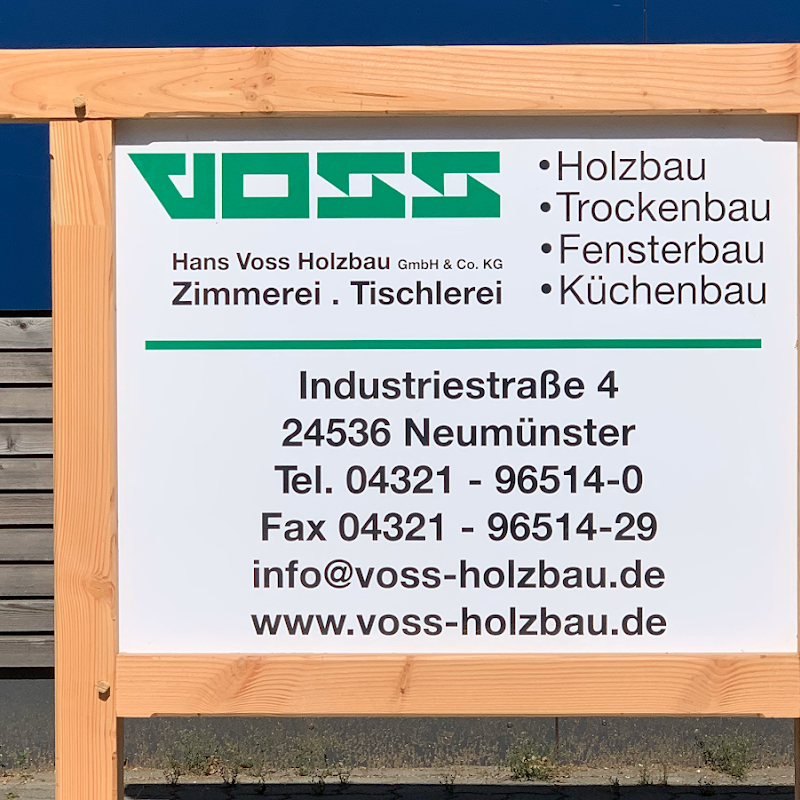 Hans Voss Holzbau GmbH & Co. KG Zimmerei & Tischlerei