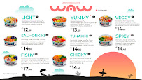 Menu / carte de Waikiki Poké - Rovereto à Rovereto