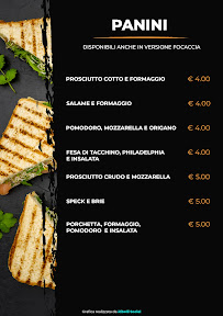 Menu / carte de Dejavù cafè à Caramagna Piemonte