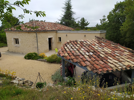Extérieur Lodge La Grangette 47370 Thézac