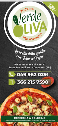 Pizzeria Verde Oliva à Santa Maria di Non menu
