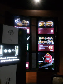 Menu / carte de McDonald's à Avignon