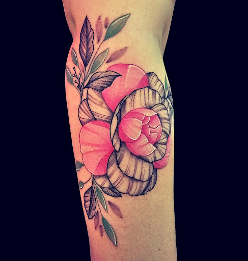 Explore full leg tattoo ideas, creative tattoo ideas in Redding, available at Dominant Ink