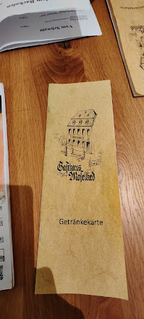 Restaurant allemand Gasthaus Mosellied à Trier (la carte)