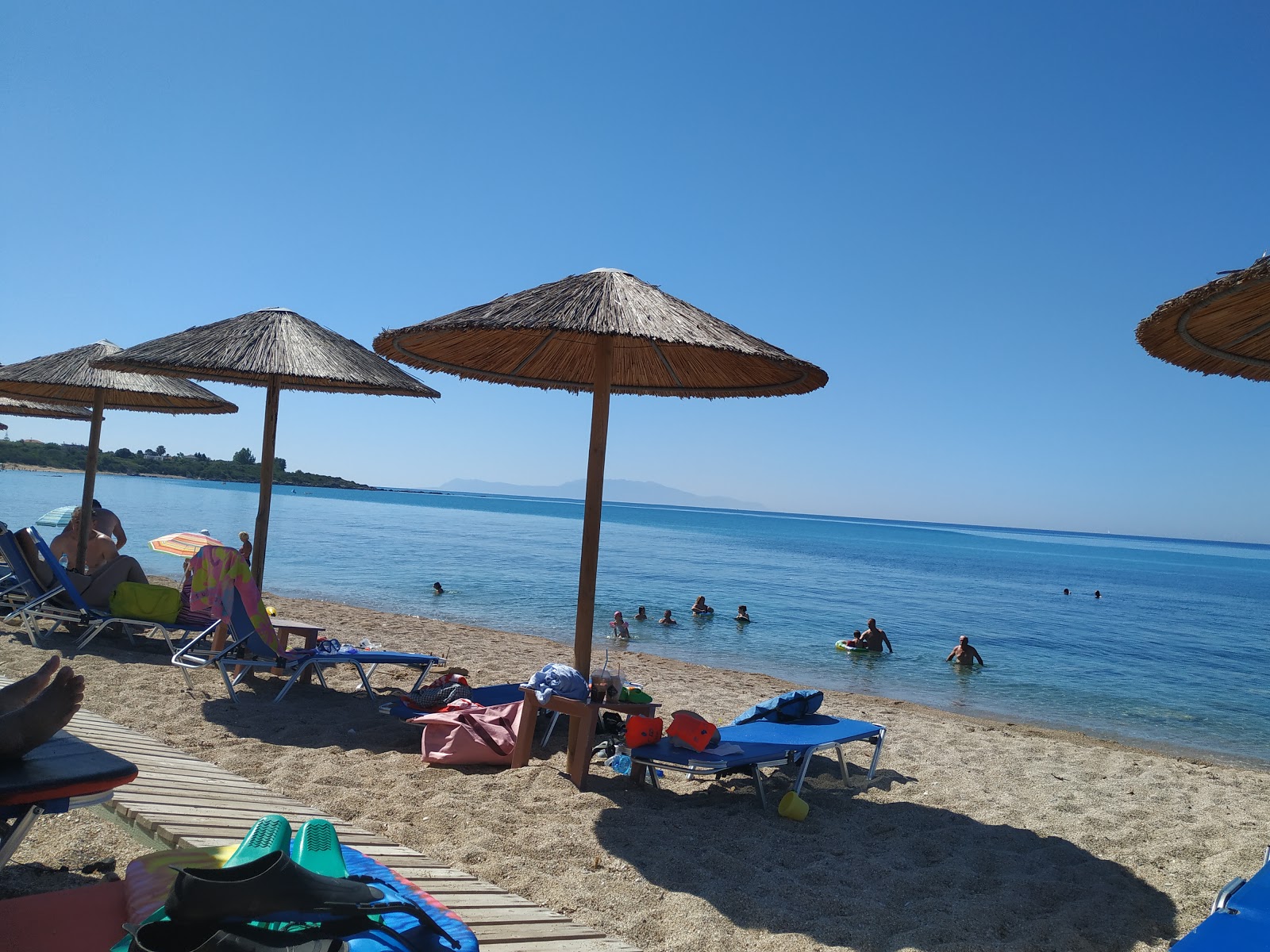 Photo of Lygia beach amenities area