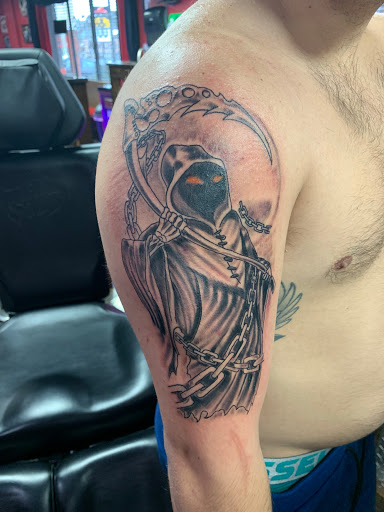 Explore palestine tattoo ideas, creative tattoo ideas in Bridgeport, available at Breaking skin tattoo and body piercing