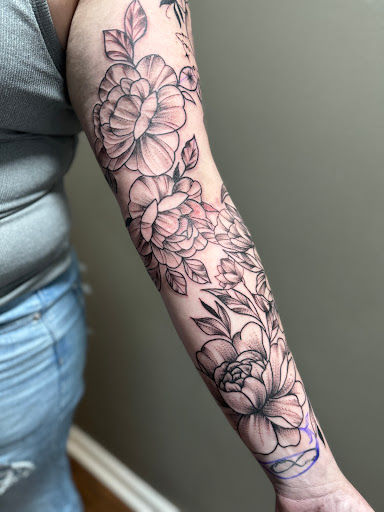 Explore star tattoo ideas, creative tattoo ideas in Clemmons, available at Rituals Tattoo Society