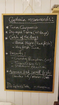 Captain's Table em Angra do Heroísmo menu n° 13