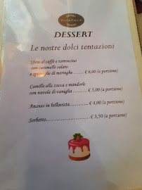 Menu / carte de Villa Italia à Padua