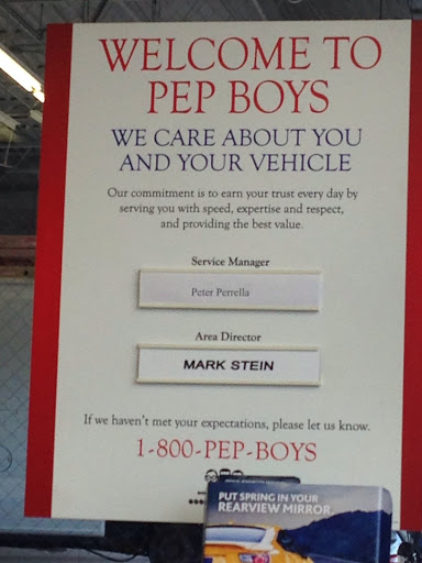 Car Repair and Maintenance «Pep Boys Auto Service & Tire», reviews and photos, 274 Brick Blvd, Brick, NJ 08723, USA