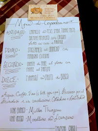 Carte du Taverna Cairoli à Rome