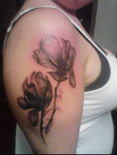 Explore til death tattoo ideas, creative tattoo ideas in Savannah, available at Black Lotus Tattoo and Piercing