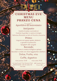 Menu / carte de Sporting Taipei à San Damiano d'Asti