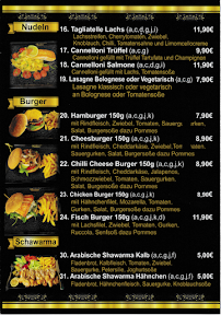 Restaurant de döner kebab Pizzasso Vallendar Döner à Vallendar (la carte)