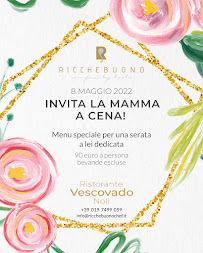 Menu / carte de Ristorante Vescovado à Noli