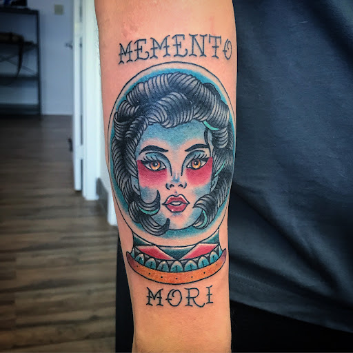 Explore bicep tattoo ideas, creative tattoo ideas in Madera, available at Sea Wolf Tattoo