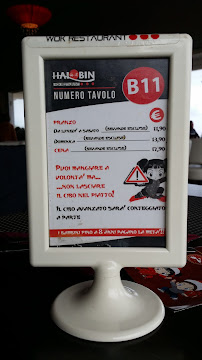 Hai Bin all-you-can-eat restaurant à Pescara menu