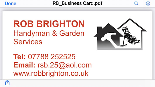 Rob Brighton - Handyman and Garden Services 