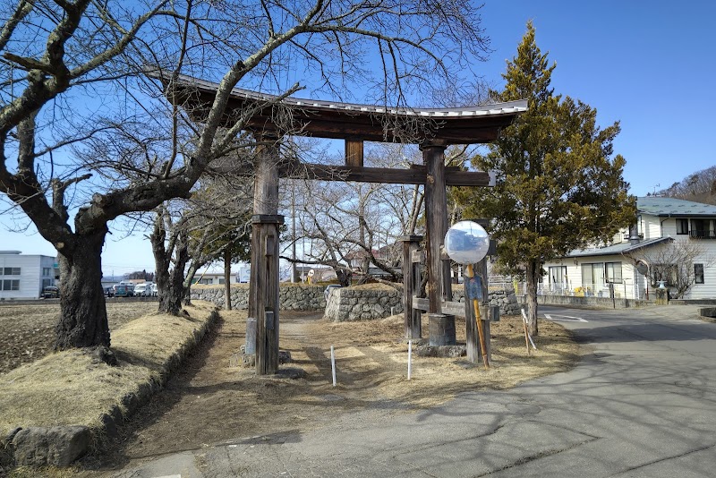 龍岡城桝形跡