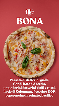 Carte du FINE PIZZA à Seregno