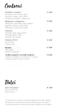 D'Angiò - Trattoria Napoletana à Naples menu