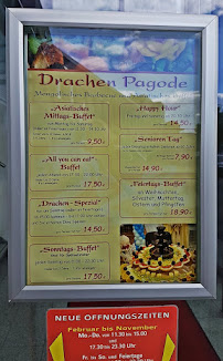 Drachen Pagode 龙之泉 à Worms menu