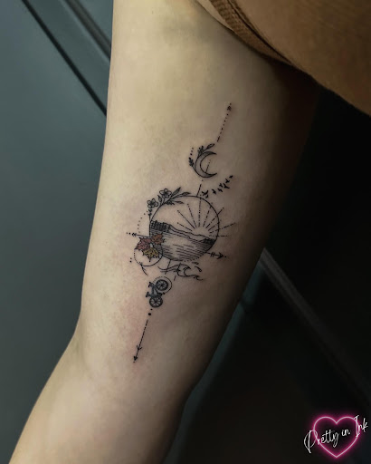 Explore lower back tattoo ideas for men, creative tattoo ideas in Middleton, available at Pretty in Ink