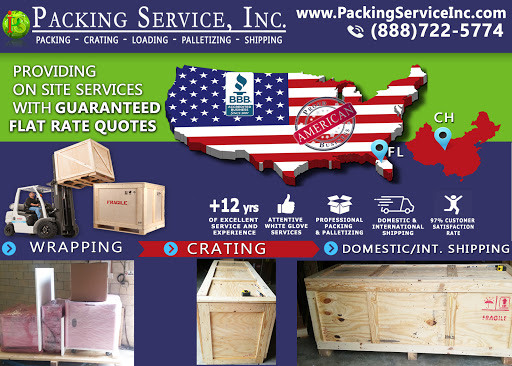 Moving Company «Packing Service, Inc.», reviews and photos, 19595 NE 10th Ave c, Miami, FL 33179, USA