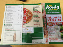Menu / carte de König Kebab à Großenlüder